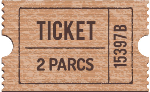 Image d'un ticket pour 2 parcs